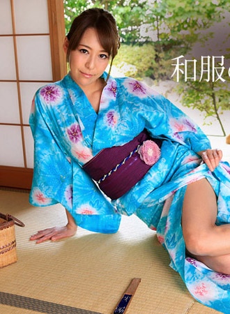 [1pondo_020318_641] 超上和服超正美魔女～肏菊性交～ 朝桐光