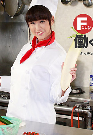 [_1pondo_060916_313] 在餐廳打工慢吞吞的人妻 霧生雪菜