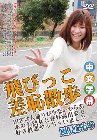 熟女玩火跳蛋散步 〜在老家附近打開開關 風見光