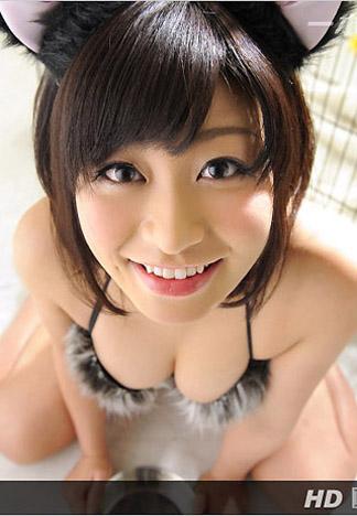 [_1pondo_013113_523] 白虎嫩鮑小貓咪的屁眼調教